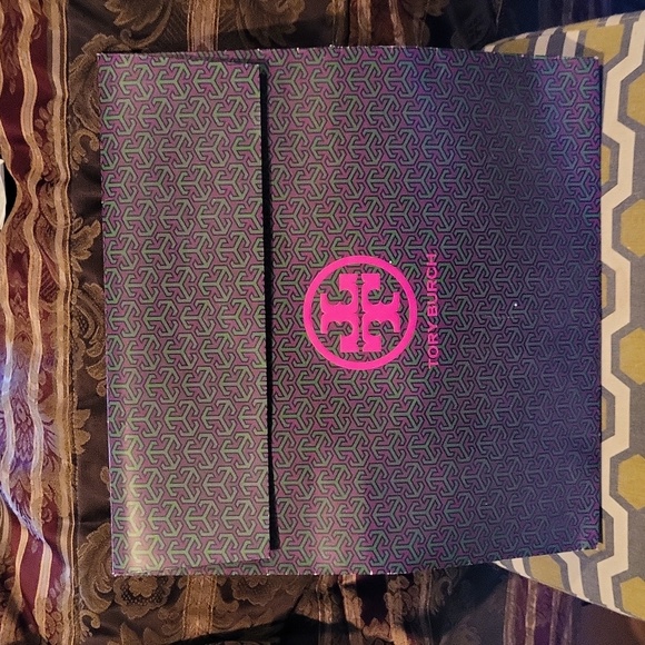 Tory burch hp  gorgeous tote blue 💙 gorgeous gorgeous small tote bag new - Picture 10 of 10